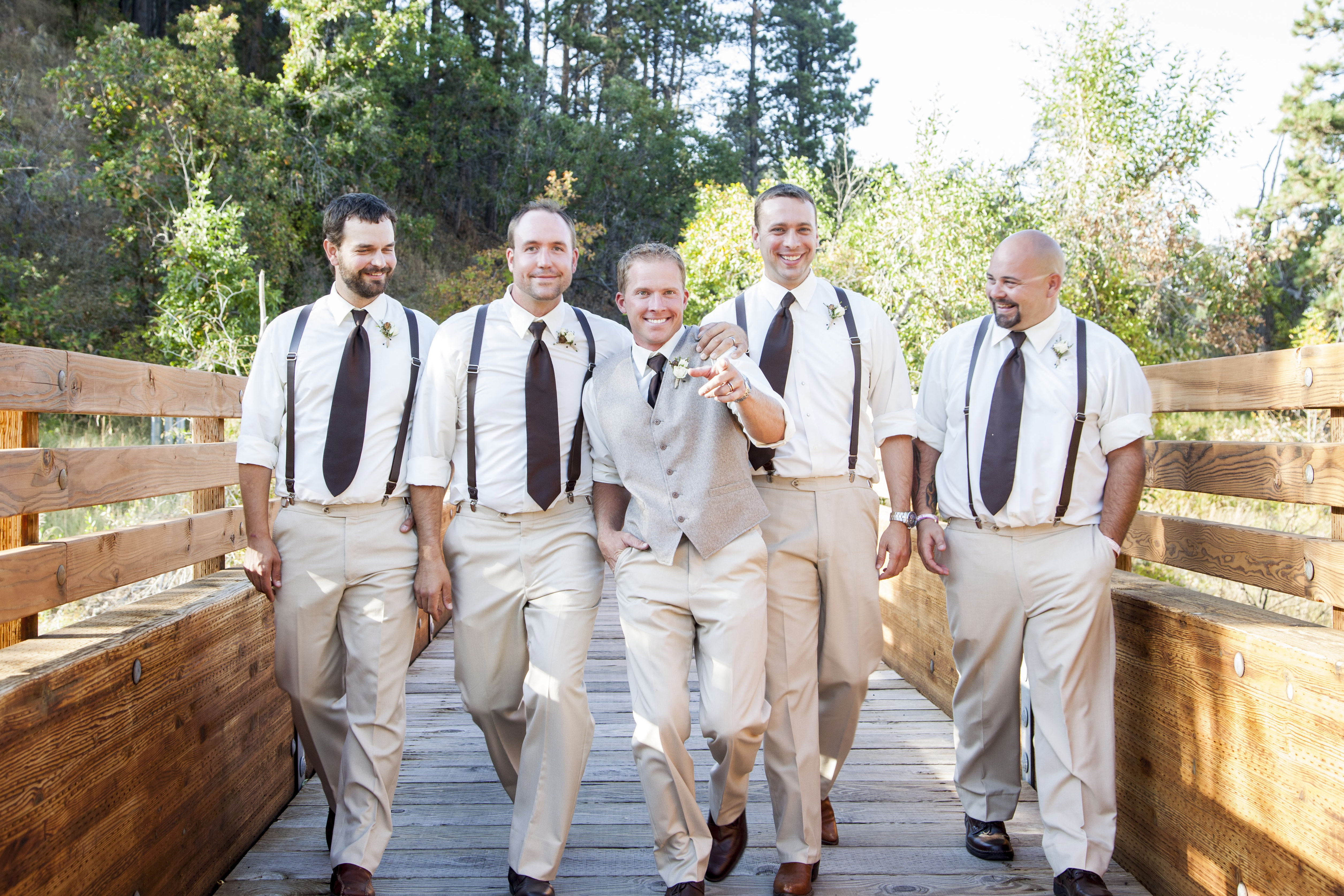 Why You Want to Wear Suspenders to Your Wedding